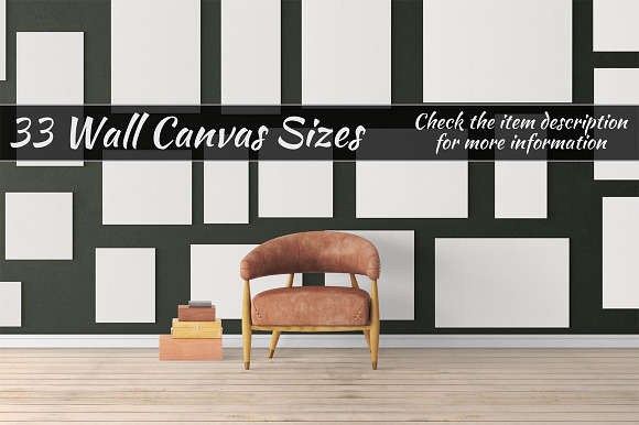 Canvas Mockups Vol 259 in Print Mockups - product preview 1