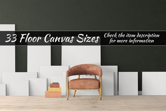 Canvas Mockups Vol 259 in Print Mockups - product preview 2