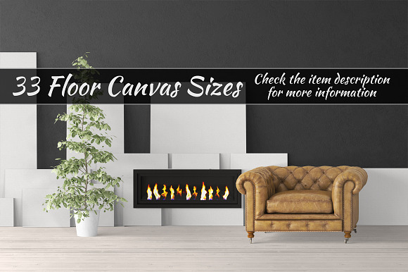 Canvas Mockups Vol 260 in Print Mockups - product preview 2