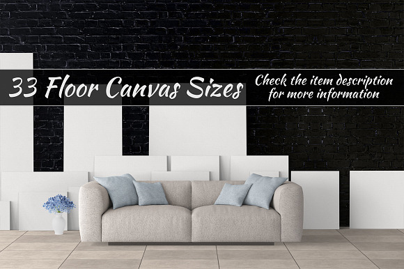 Canvas Mockups Vol 267 in Print Mockups - product preview 2