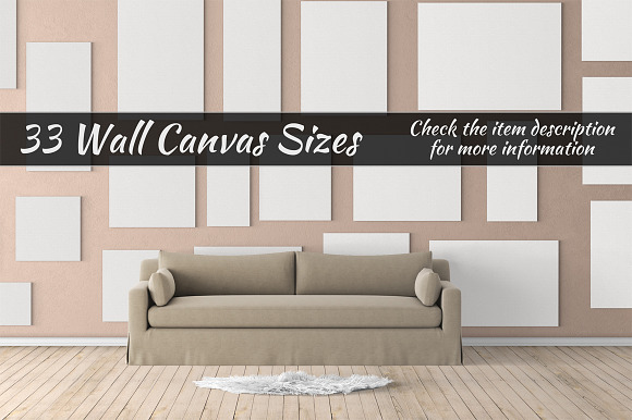 Canvas Mockups Vol 268 in Print Mockups - product preview 1