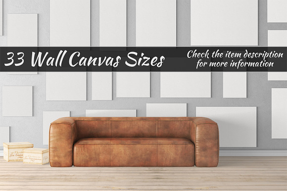 Canvas Mockups Vol 269 in Print Mockups - product preview 2