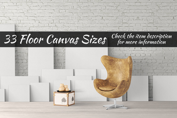 Canvas Mockups Vol 270 in Print Mockups - product preview 2
