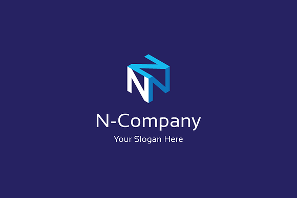 N company logo in Logo Templates - product preview 1