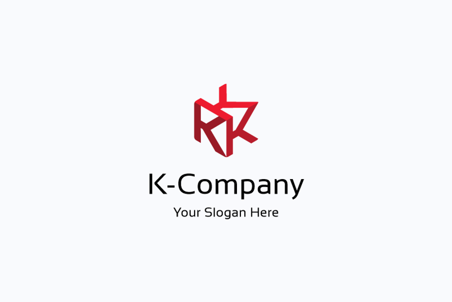 K company logo in Logo Templates - product preview 8