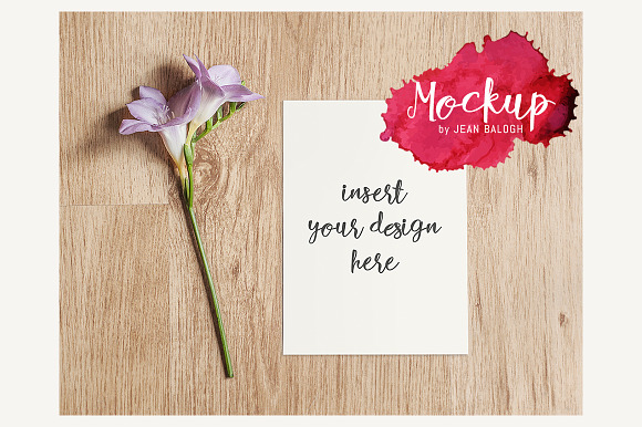 90% OFF - Floral Mock-Up Bundle in Presentation Templates - product preview 1