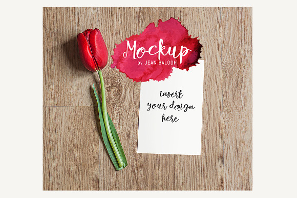 90% OFF - Floral Mock-Up Bundle in Presentation Templates - product preview 5