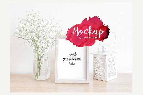 90% OFF - Floral Mock-Up Bundle in Presentation Templates - product preview 6