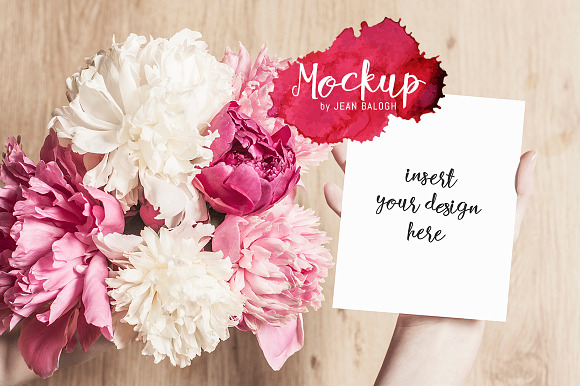 90% OFF - Floral Mock-Up Bundle in Presentation Templates - product preview 12