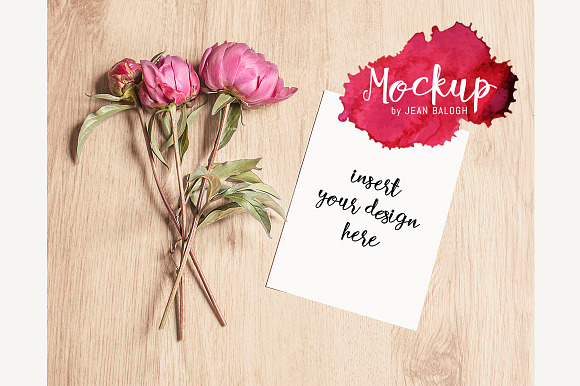 90% OFF - Floral Mock-Up Bundle in Presentation Templates - product preview 14
