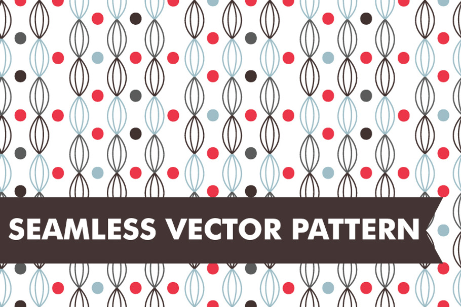 Seamless Vector Pattern Abstract in Patterns - product preview 8