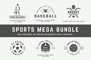 Sports emblems mega bundle.