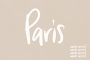 Paris | A Romantic Font