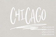 Chicago | A Hand Written Typeface