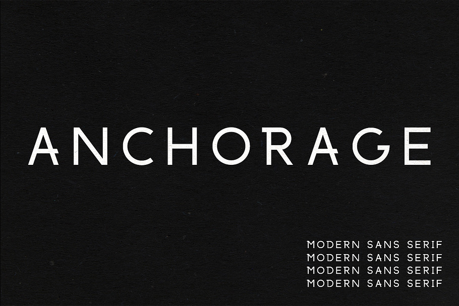 Anchorage | A Modern Sans Serif in Sans-Serif Fonts - product preview 8