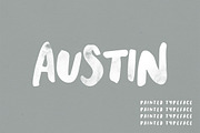 Austin | A Hand Painted Typeface