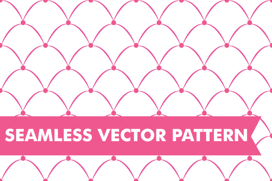 Pillow Scales Seamless Vector in Patterns - product preview 8