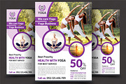 Yoga Flyer Print Templates
