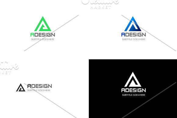 ADesing Logo in Logo Templates - product preview 3