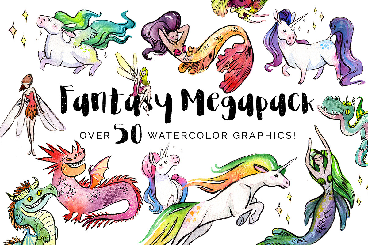 Fantasy Megapack - 25% Savings! in Illustrations - product preview 8