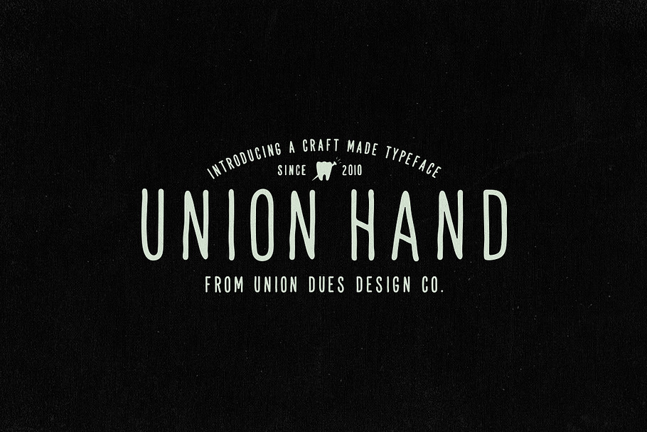 Union Hand Font