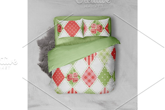 Patchwork seamless patterns set#2 in Patterns - product preview 3