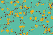 Floral seamless patterns