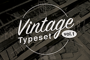 Vintage Typeset Vol.1