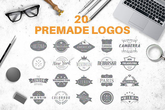 Logo Creator Toolkit in Logo Templates - product preview 5