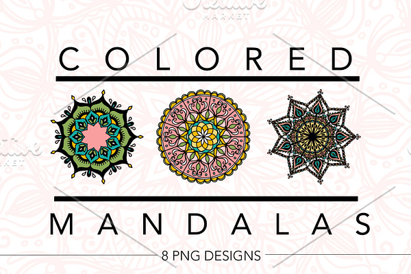 Colored Mandalas