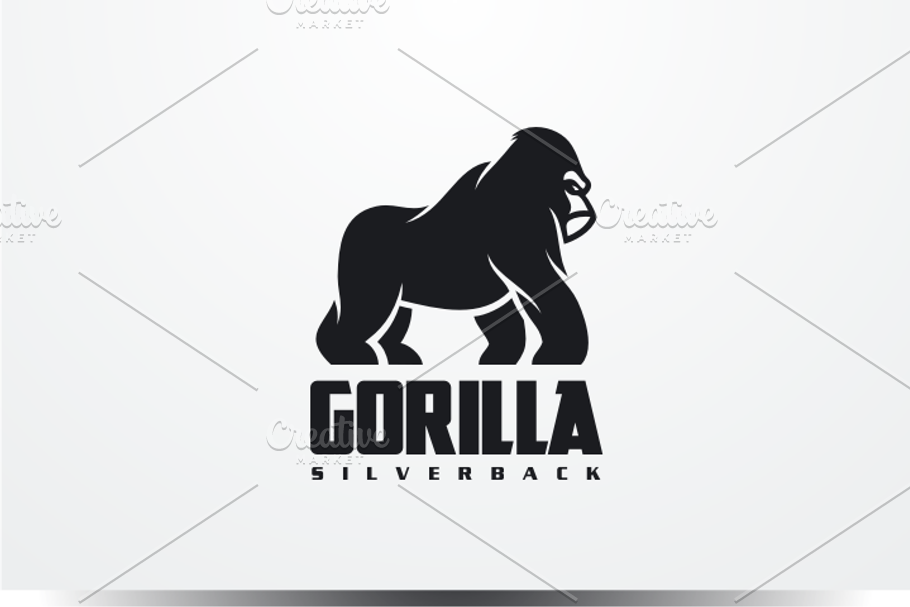 Gorilla Logo in Logo Templates - product preview 8