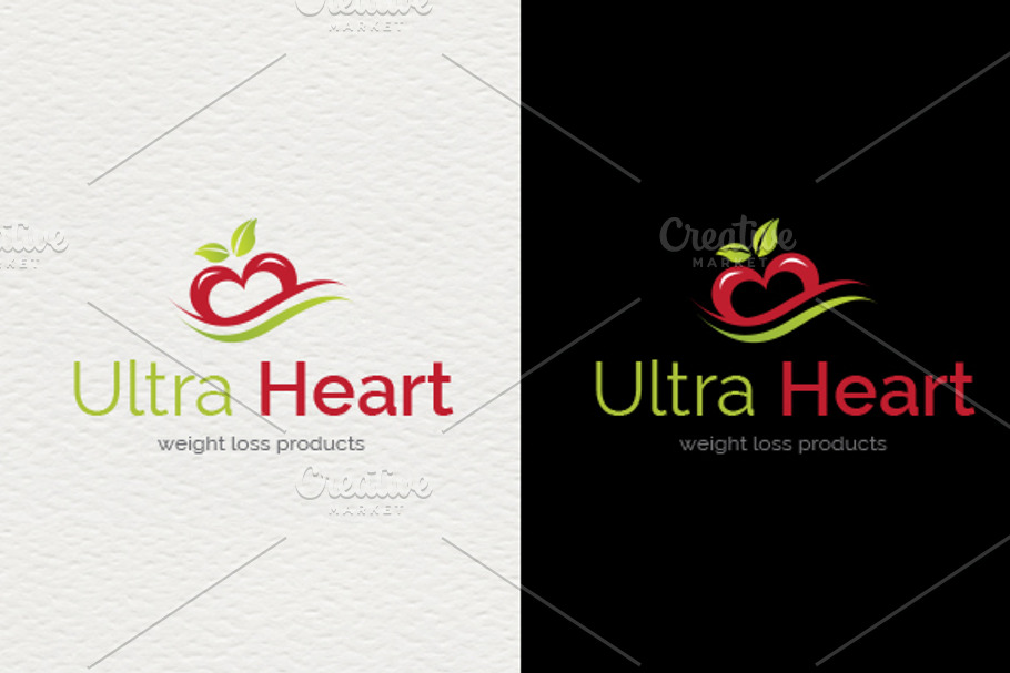 Ultra Heart Logo in Logo Templates - product preview 8