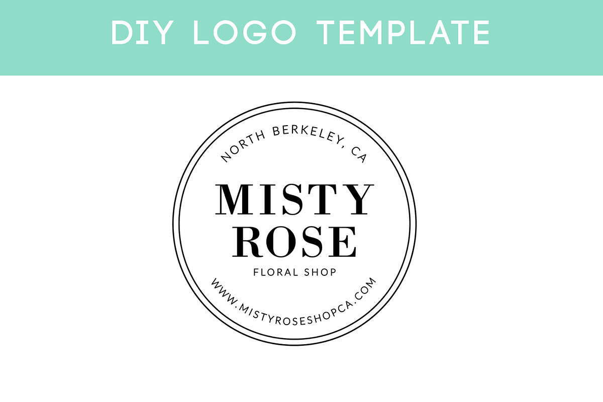 Minimal Stamp Logo Template in Logo Templates - product preview 8