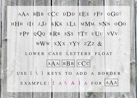 All Formal Monogram Plus Borders in Serif Fonts - product preview 1