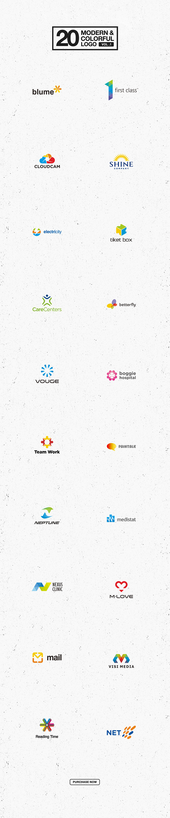 20 Modern & Colorful Logo Vol 1 in Logo Templates - product preview 1