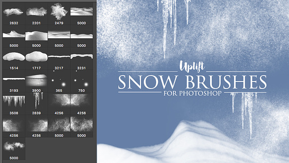 SALE! 110 Brush Bundle for Photoshop in Photoshop Brushes - product preview 2