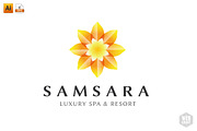 Samsara Beauty/Spa Logo Template