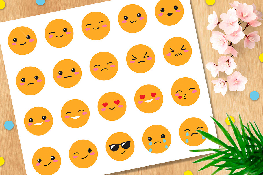 Emoticons collection in Kawaii Emoticons - product preview 8