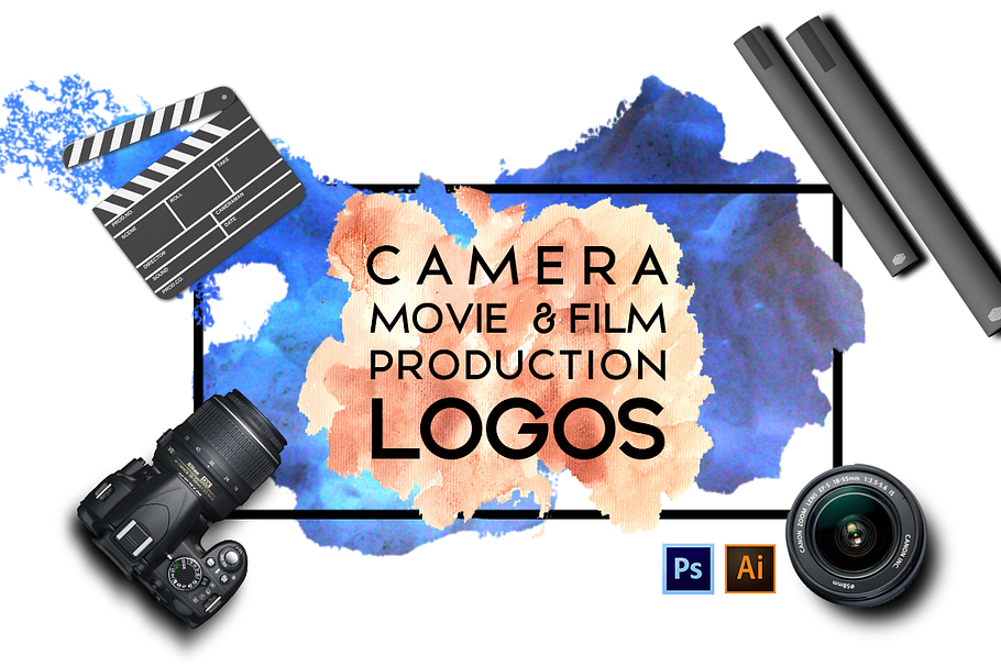 Camera,Movie & Film Production Logos