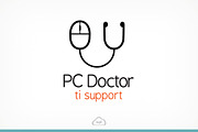 PC Doctor Logo Template