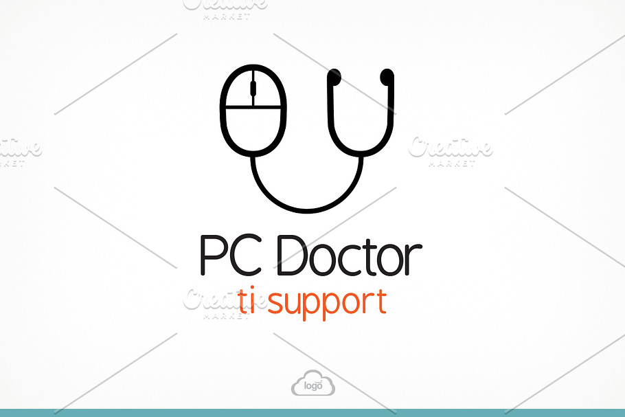 PC Doctor Logo Template in Logo Templates - product preview 8