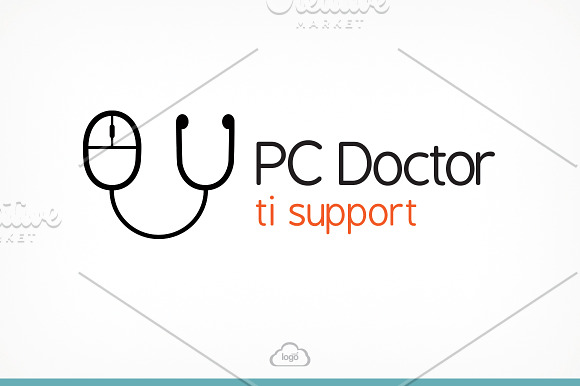 PC Doctor Logo Template in Logo Templates - product preview 1