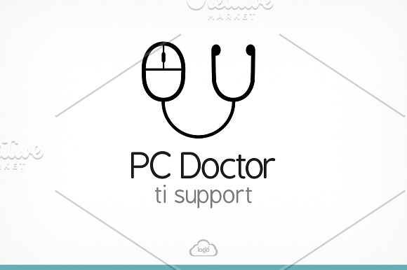 PC Doctor Logo Template in Logo Templates - product preview 2