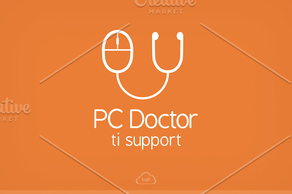 PC Doctor Logo Template in Logo Templates - product preview 4