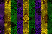 Mardi Gras Ornate Pattern