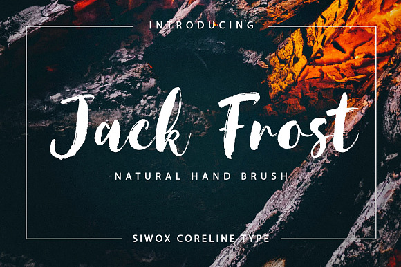 Jack Frost Brush in Script Fonts - product preview 1