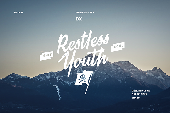 Cartel Deux • 5 Styles • 75% Off in Script Fonts - product preview 18