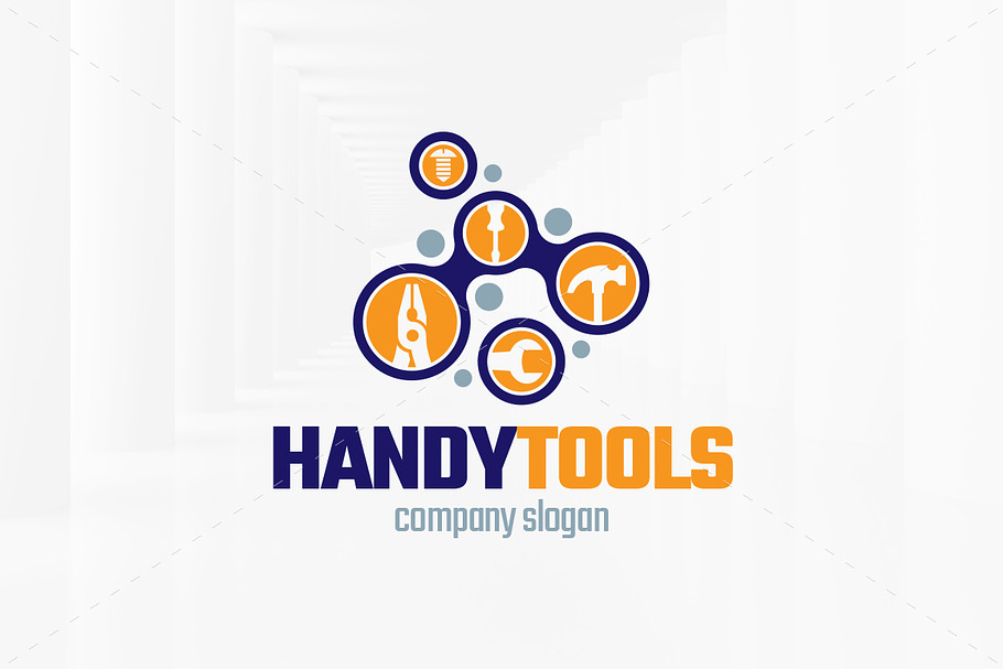 Handy Tools Logo Template