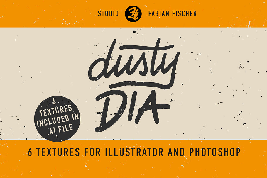Dusty Dia Textures in Photoshop Shapes - product preview 8