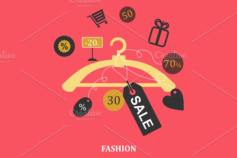 hanger discount in Illustrations - product preview 8